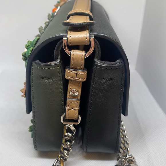 🎡Fendi Double Baguette Flower Studded Micro Bag - Picture 9 of 16